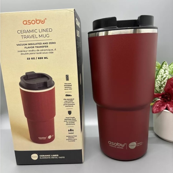 Asobu travel tumbler merlot red NWT - Picture 3 of 10